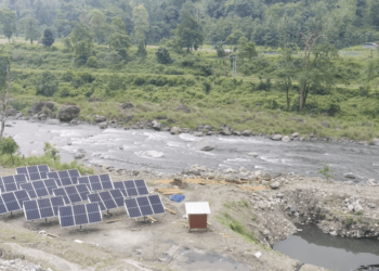 Solar pump brings water to Tshangchutham farms